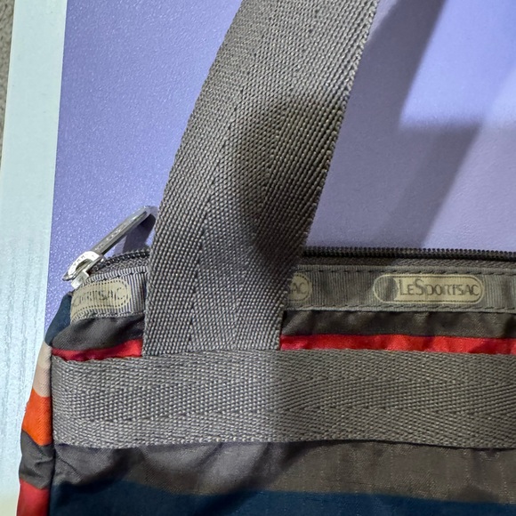 LeSportSac Colorful Striped Crossbody Bag - Picture 6 of 9